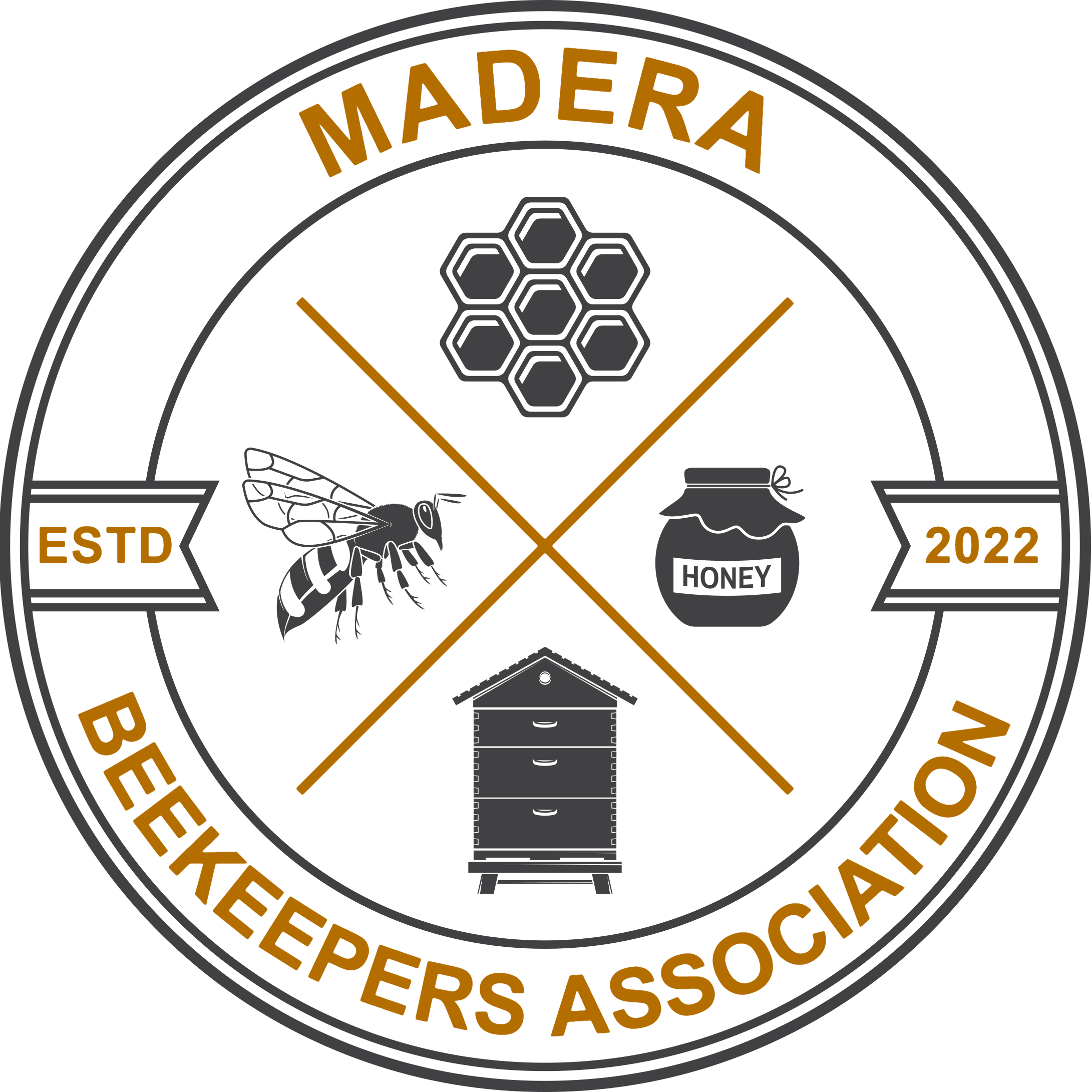 Madera Beekeepers Association emblem